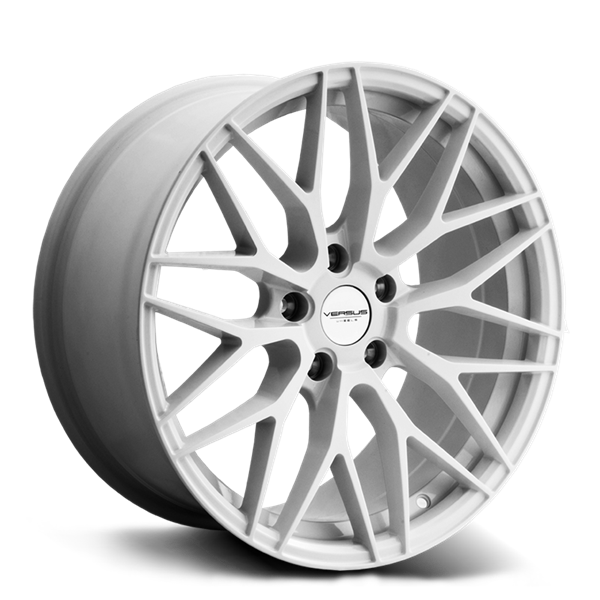 18" VERSUS VS24 Wheel 🌟 18X8.5 +38 5X120 🌟 C.B 73.1 White Rim ✅ Special Limit