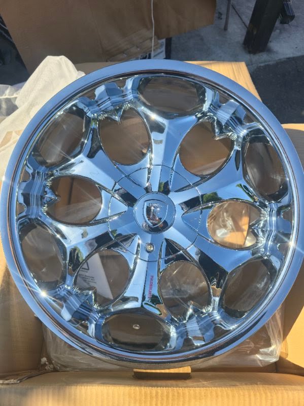 18" BORGHINI B3S Wheel 🔥 18X7.5 5X112 + 5X114.3 +35 🔥 C.B 73.1 Chrome Rim ✅ 🔻 Last Rim ⓵ ⌛ 🔻